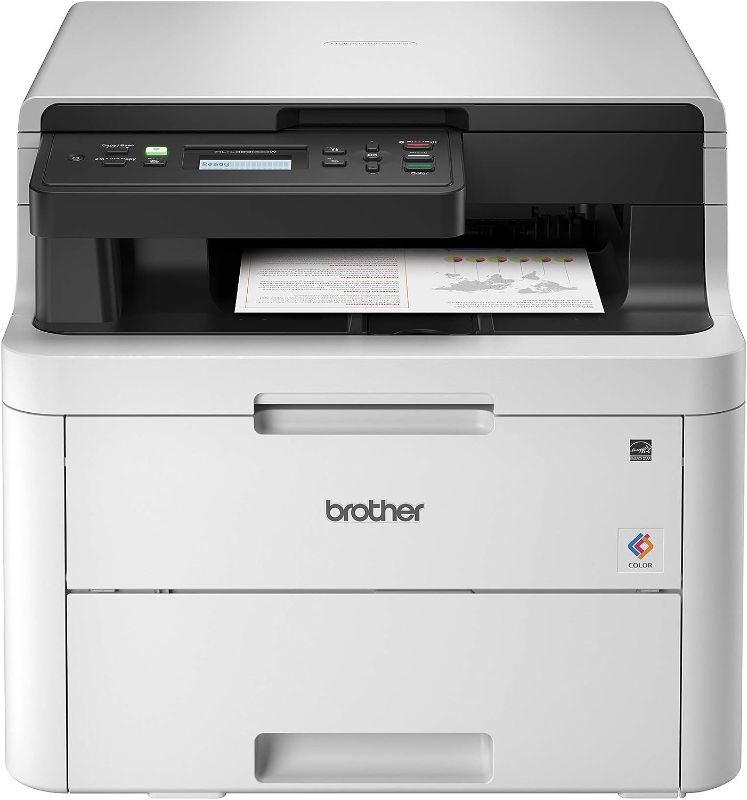 Photo 1 of ***READ NOTES***Brother HLL3290CDW HL-L3290CDW Compact Digital Color Printer, White
