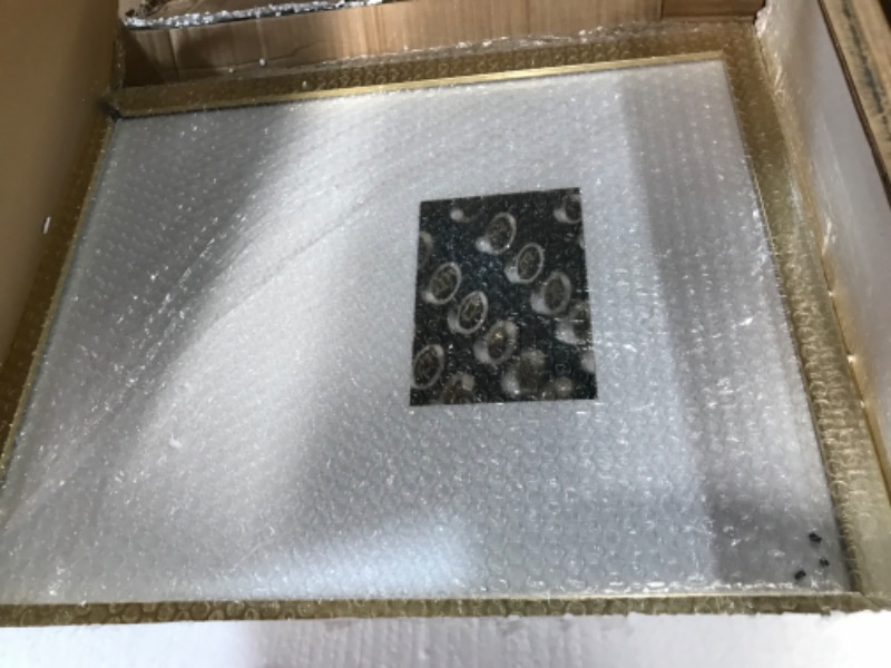 Photo 1 of **FEW BROKEN** Instapoints Gallery Wall 5x7 Picture Frame Set with Hanging Template, Set of 5, Gold