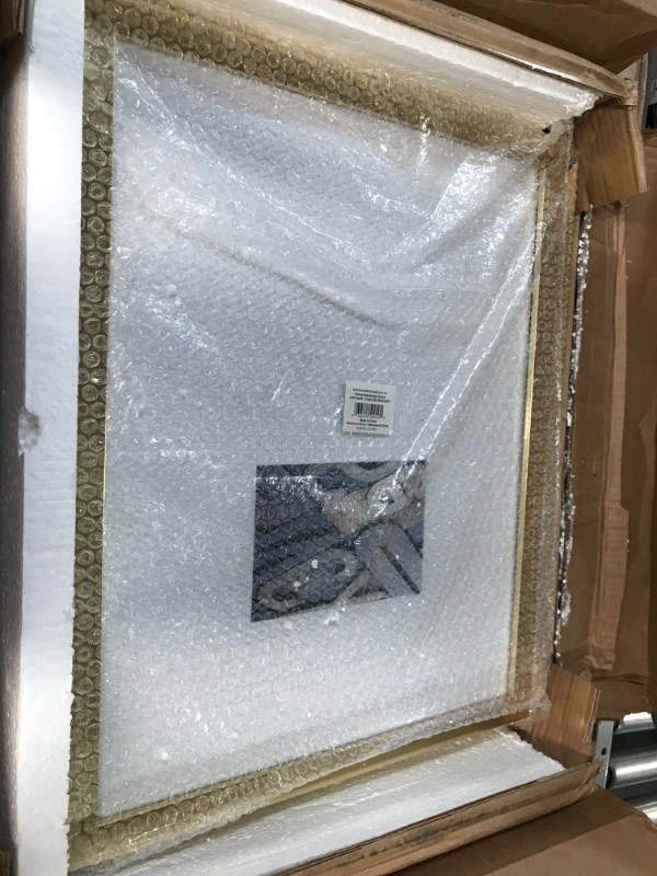 Photo 1 of **FEW BROKEN** Instapoints Gallery Wall 5x7 Picture Frame Set with Hanging Template, Set of 5, Gold
