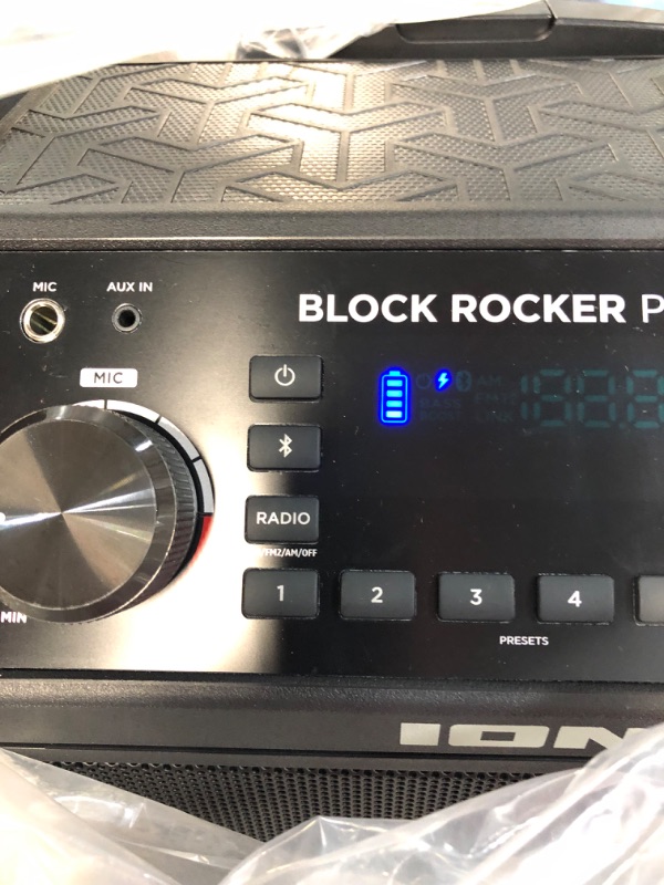 Photo 4 of ION Audio Block Rocker Plus, Black