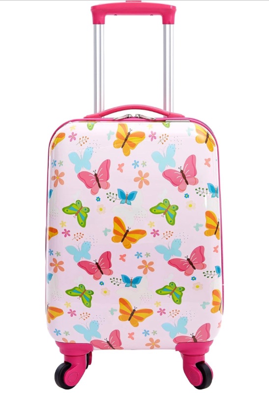 Photo 1 of *MINOR STAIN*Travelers Club Kids LUGGAGE, Butterfly