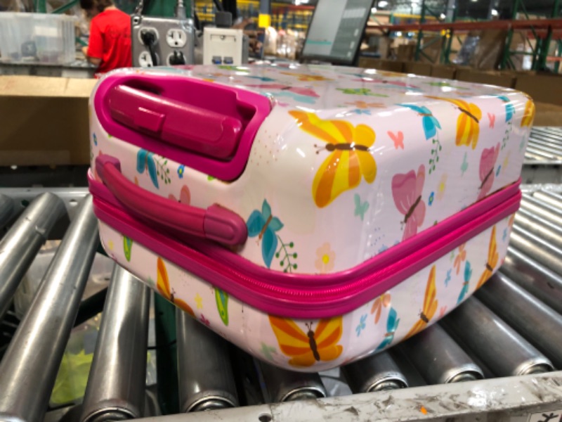 Photo 4 of *MINOR STAIN*Travelers Club Kids LUGGAGE, Butterfly