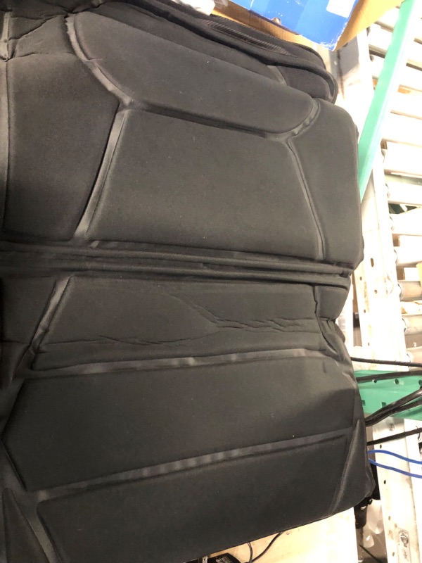 Photo 1 of FIVE S FS8831 Massage Mat, Massager with Heat, 10 Massage Nodes for Shoulders, Back, Lumbar, Thighs/Legs (Black)