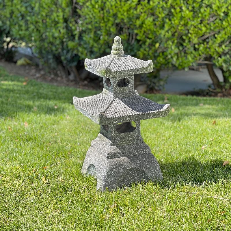 Photo 1 of Galt International 2 Tier Pagoda Garden Statue