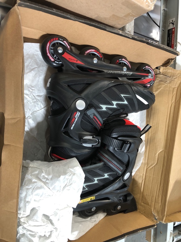 Photo 2 of Rollerblade Advantage Pro XT Roller Skates Black/Red SIZE12