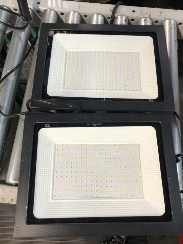 Photo 2 of **SEE NOTES** YES TESTED - 2 Pack LED Flood Light Outdoor