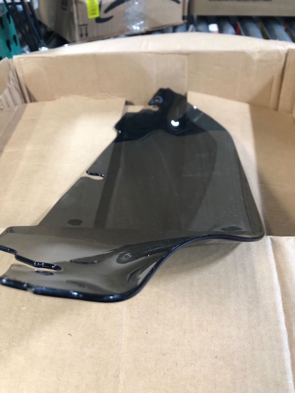 Photo 4 of Amazicha 7" Smoke Wave Windshield Windscreen Compatible for 2014-2022 Harley Davidson Touring Street Glide/Electra Glide/Ultra Limited/Tri Glide 