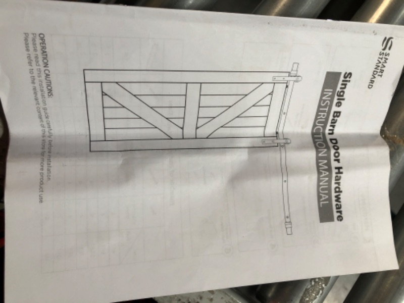 Photo 4 of **SEE NOTES** SMARTSTANDARD Sliding Barn Door HARDWARE 