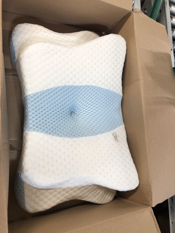 Photo 2 of CHxxy Adjustable Memory Foam Cervical Pillow,Neck Pillow