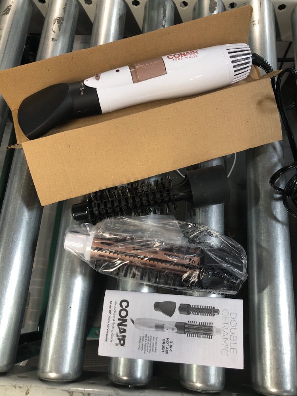 Photo 2 of Conair Double Ceramic 3-in-1 Hot Air Brush, Dry as You Style