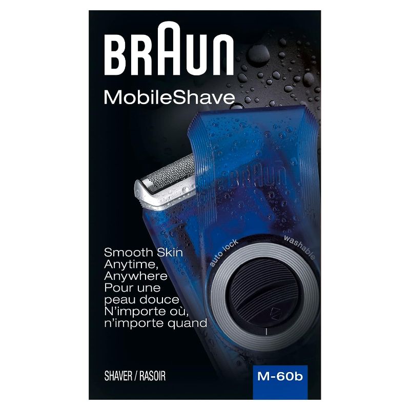 Photo 1 of Braun Electric Razor for Men, M60b Mobile Electric Foil Shaver, INCLUDES BATTERY