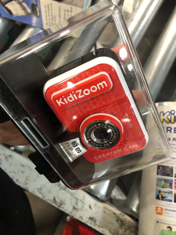 Photo 2 of VTech KidiZoom Creator Cam, Red