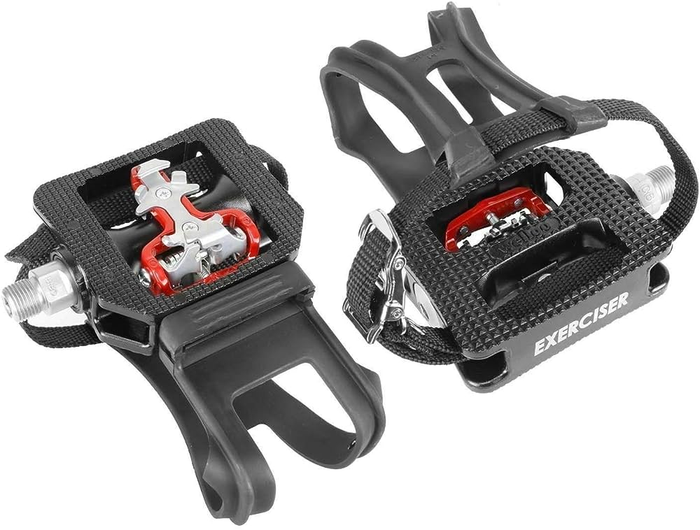 Photo 1 of Wellgo WPD-E003 Shimano SPD Compatible Indoor Bike Pedals