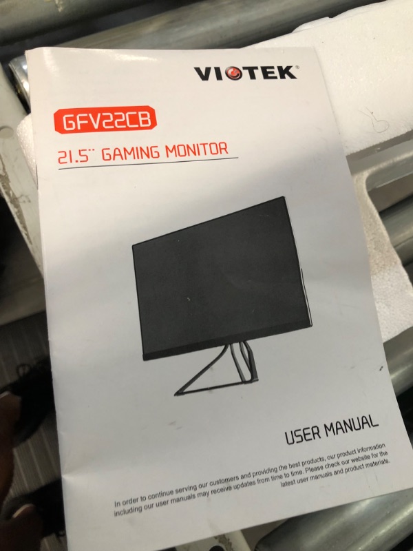 Photo 4 of [READ NOTES]
Viotek GFV22CB Ultra-Compact 22-Inch 144Hz Gaming Monitor | 