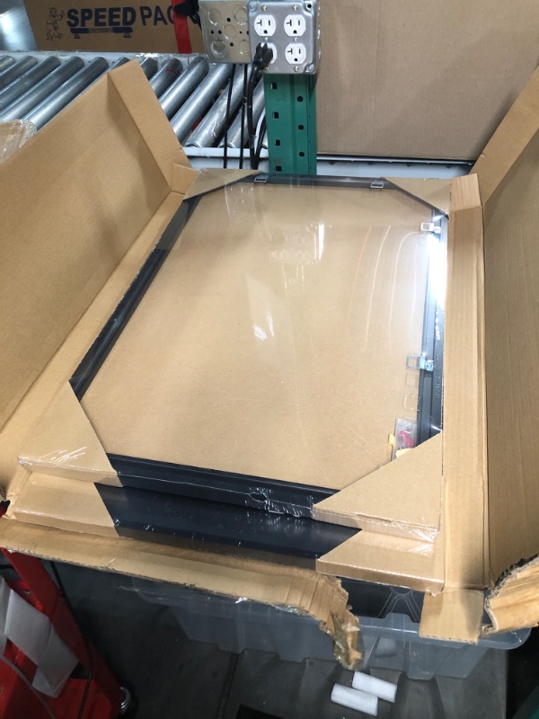 Photo 1 of Podronale 8x10 Wooden Shadow Box Frame - 2pcs 1.2in Depth Display Memory Picture Frames Case Set for Flowers, Medal, Artwork, Collection and Photos - Cloth & HD Tempered Glass (Black) Black 8x10-2pcs