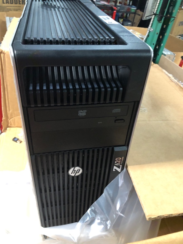 Photo 7 of HP Z620 Workstation 2X Intel Xeon E5-2670 2.6GHz 16-Cores Total 96GB RAM No Hard Drive NVIDIA Quadro 600 No OS (Renewed)