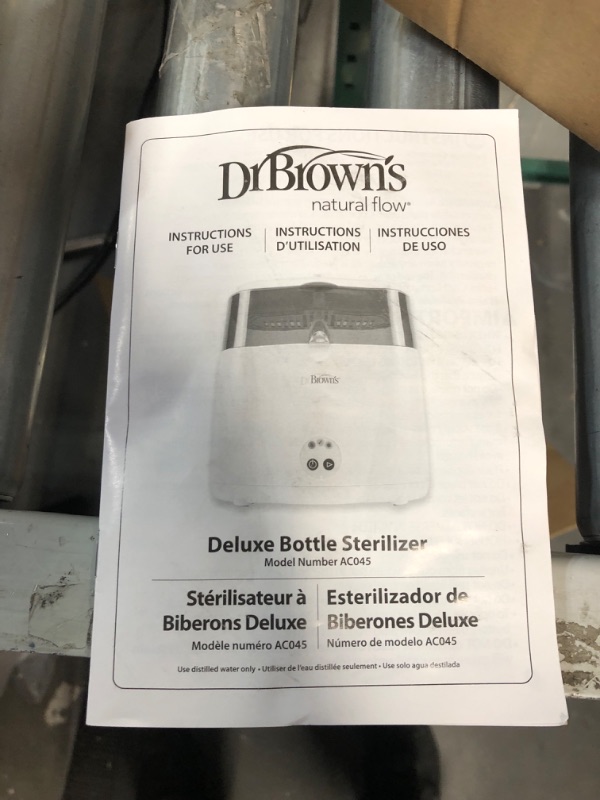 Photo 5 of Dr. Brown’s Deluxe Electric Sterilizer for Baby Bottles and Other Baby Essentials
