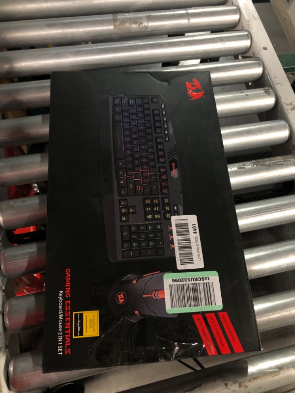 Photo 2 of Redragon S101 Gaming Keyboard, M601 Mouse, RGB Backlit Gaming Keyboard, Programmable Backlit Gaming Mouse, Value Combo Set [New Version] Black