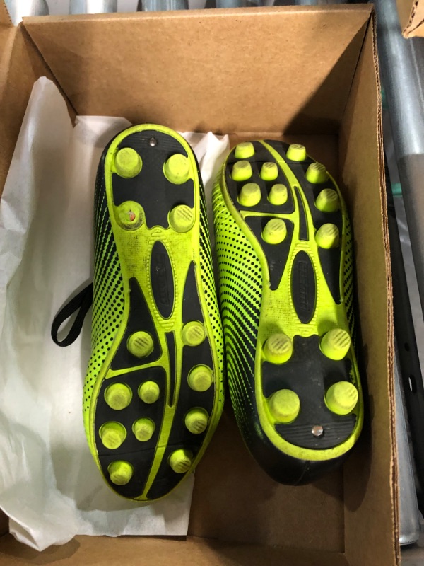 Photo 5 of ***USED****
Vizari Kids Stealth FG Outdoor Firm Ground Soccer Shoes/Cleats | for Boys and Girls Little Kid (4-8 Years) 6 Big Kid Green/Black