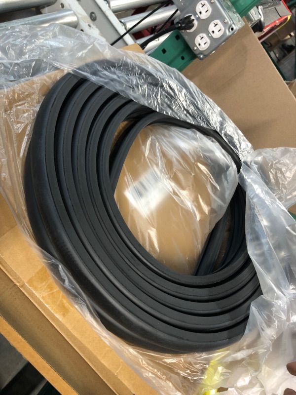 Photo 1 of RV Slide Out Seal 1 * 15/16 Inch * 35' D-Seal Wiper Weather Stripping 018-312-EKD Replacement for RV Camper Slideout System Black Rubber Black-1