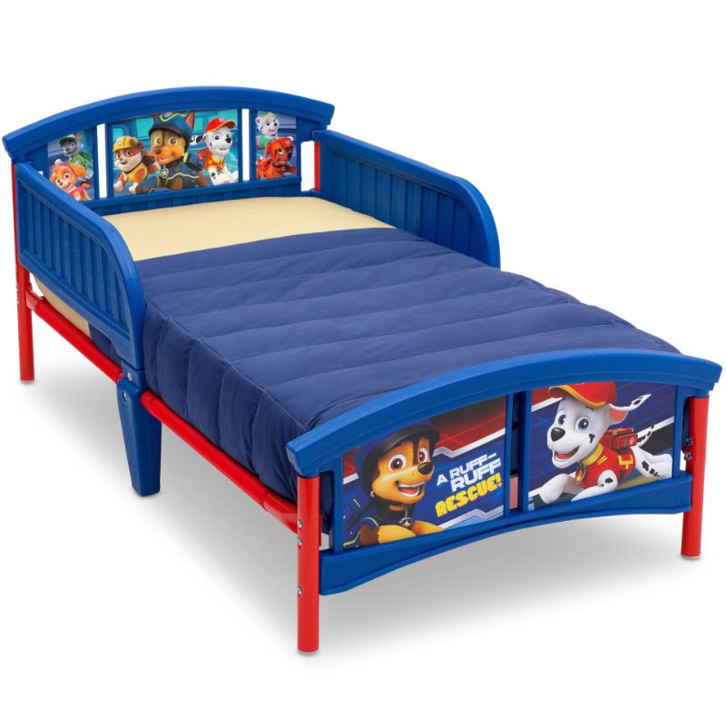 Photo 1 of Delta Children Plastic Toddler Bed, Nick Jr. PAW Patrol Paw Patrol Bed