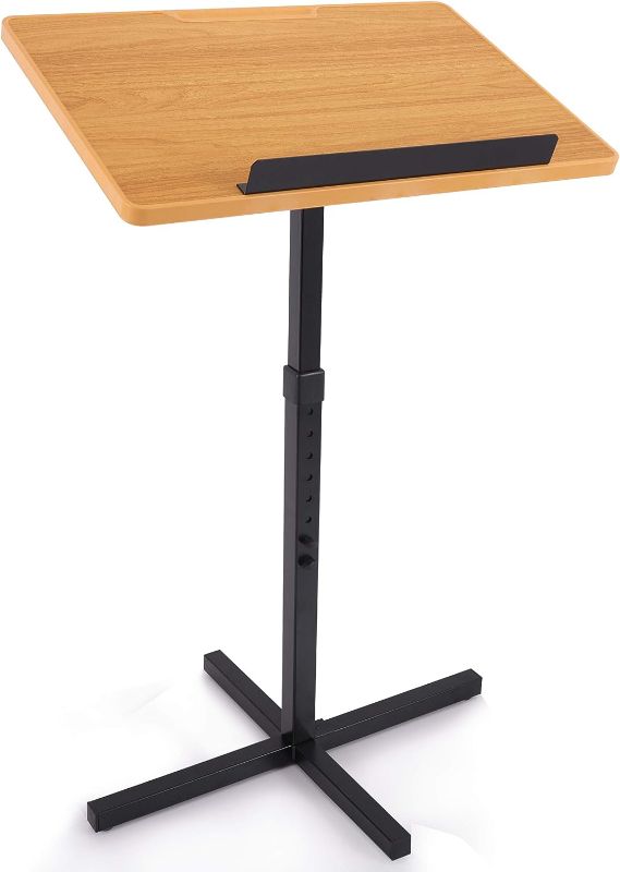 Photo 1 of Pyle Home PLCTND44 Compact & Portable Lectern Podium  22.4 x 17.7 x 28.3 inches	