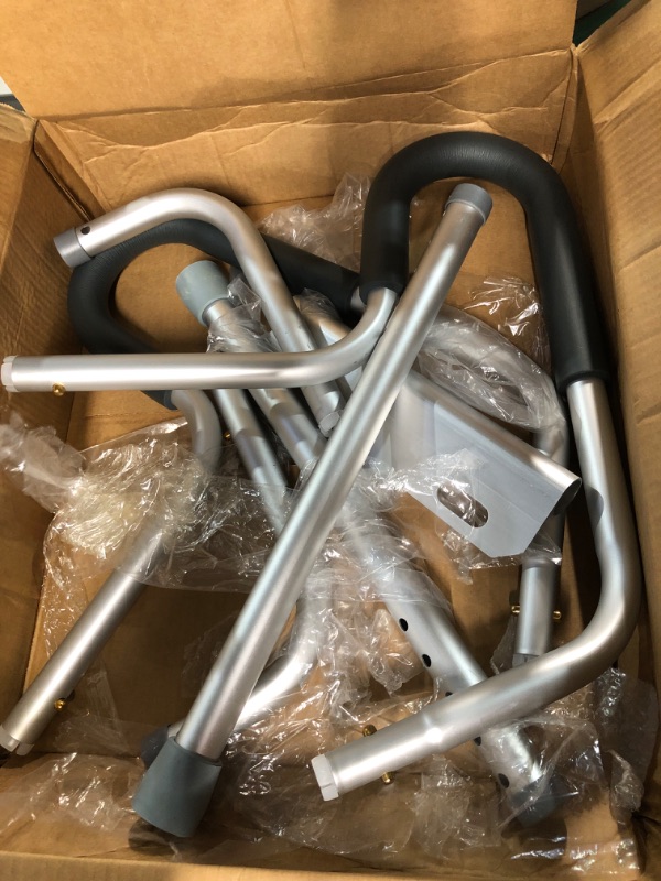 Photo 1 of HEALTHLINE Adjustable Toilet Safety Frame Rails, 