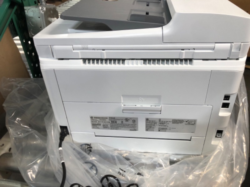 Photo 3 of HP Color Laserjet Pro MFP M183fw, White 16.5 x 13.4 x 15 inches	