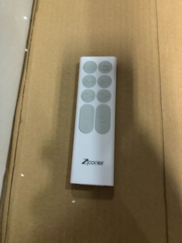 Photo 1 of ****FOR PARTS ONLY ****
ZICOOLER Tower Fan for Bedroom, 22 Inch Bladeless Fan with Remote, WHITE 
