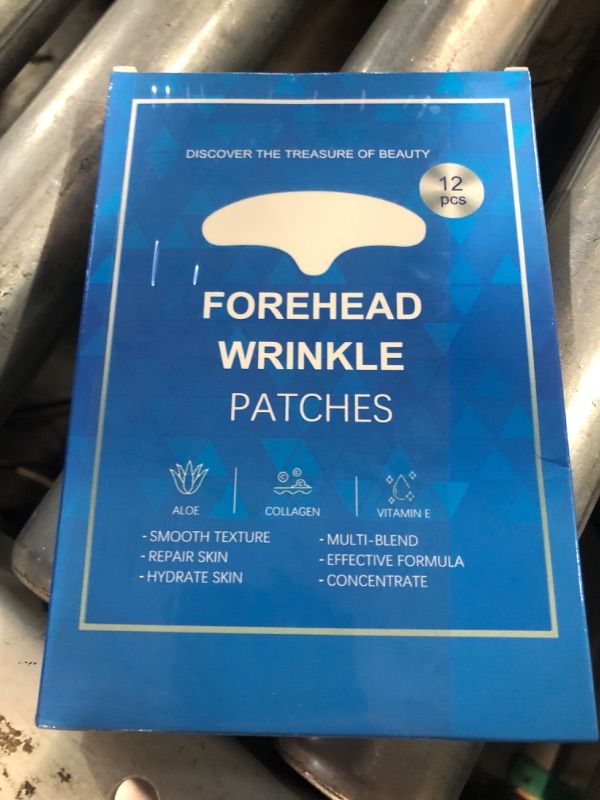 Photo 2 of SILKDERMIS Forehead Wrinkle Patches 12 Packs, Forehead Patches for Wrinkles