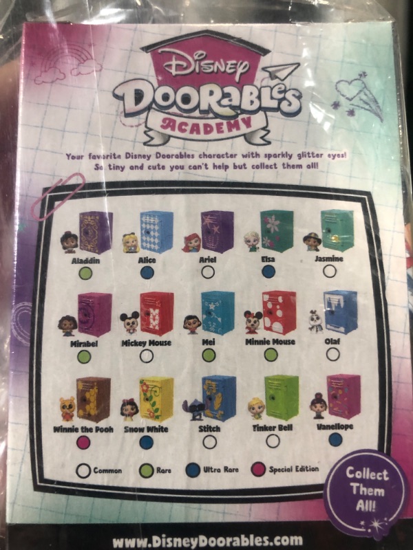 Photo 1 of Disney Doorables NEW Academy Surprise Locker 3 Pack, Collectible Figure Set, Styles May Vary, Officially Licensed Kids Toys for Ages 5 Up, Gifts and Presents by Just Play