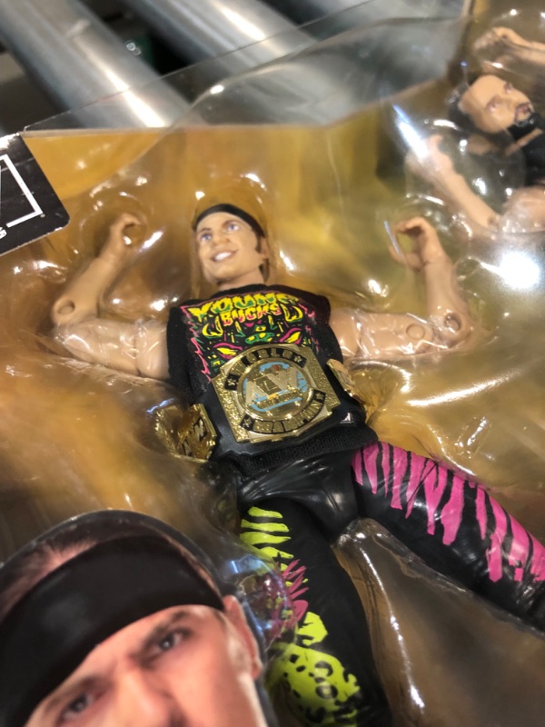 Photo 1 of All Elite Wrestling AEW UNRIVALED 2 Pack - The Young Bucks - 6-Inch Matt Jackson and Nick Jackson Figures with Accessories, Multi 