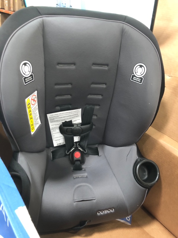 Photo 1 of Cosco Onlook 2-in-1 Convertible Car Seat, Rear-Facing 5-40 pounds and Forward-Facing 22-40 pounds and up to 43 inches, Black Arrows
