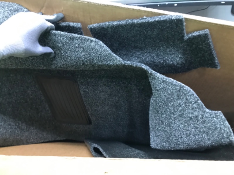 Photo 3 of Bedrug - Jeep Liners | 1997 - 2006 Jeep Wrangler TJ/LJ (w/Out Center Consoles), Front Floor Liners (Includes Heat Shields) | Grey - 3 pc. | BRTJ97FNC