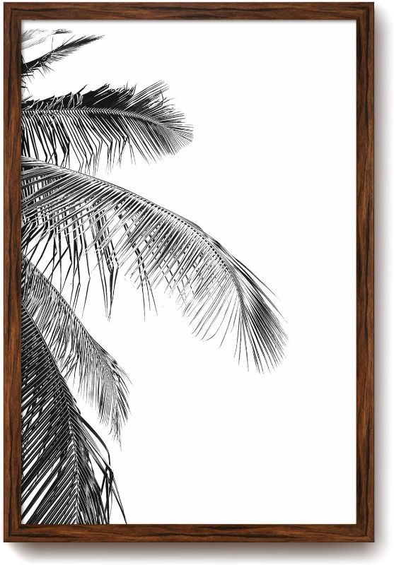 Photo 1 of euwazram 16x24 Poster Frame, Rustic Walnut 16x24 Picture Frame, 16 x 24 Poster Frame for Display Artwork, Puzzles, Photos and Movie Posters, Set of 1