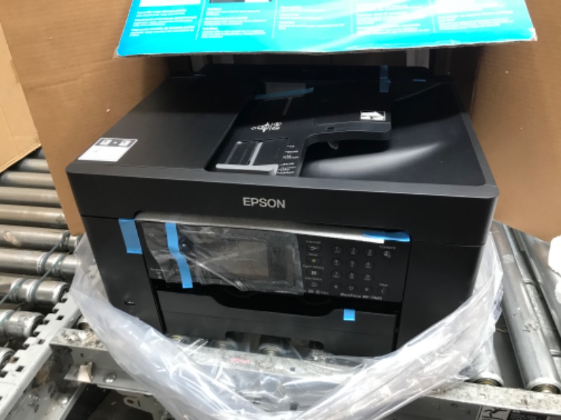 Photo 2 of Epson WorkForce Pro WF-7820 Wireless All-in-One Wide-format Printer with Auto 2-sided Print up to 13" x 19", Copy, Scan and Fax, 50-page ADF, 250-sheet Paper Capacity, 4.3" screen, Works with Alexa