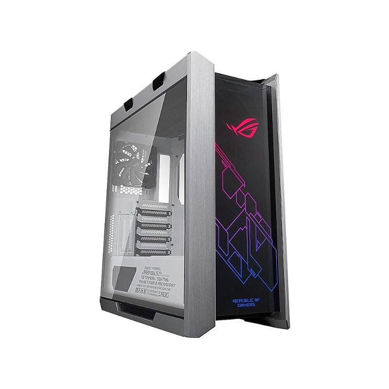 Photo 1 of ASUS ROG Strix Helios GX601 White Edition RGB Mid-Tower Computer Case for ATX/ EATX Motherboards with Tempered Glass, Aluminum Frame, GPU Braces,.
