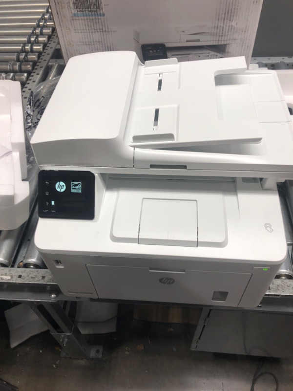 Photo 2 of HP LaserJet Pro MFP M227fdw Wireless Monochrome All-in-One Printer with built-in Ethernet & 2-sided printing, works with Alexa (G3Q75A) White