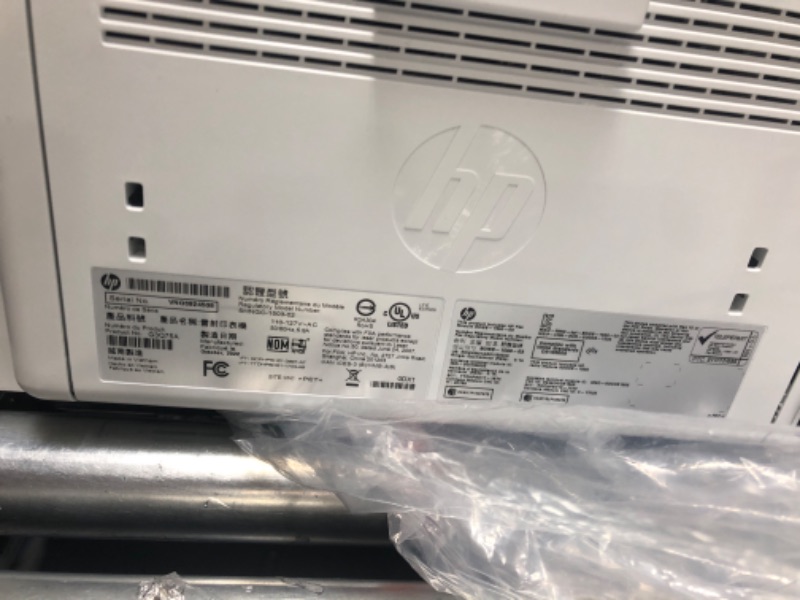 Photo 1 of HP LaserJet Pro MFP M227fdw Wireless Monochrome All-in-One Printer with built-in Ethernet & 2-sided printing, works with Alexa (G3Q75A) White
