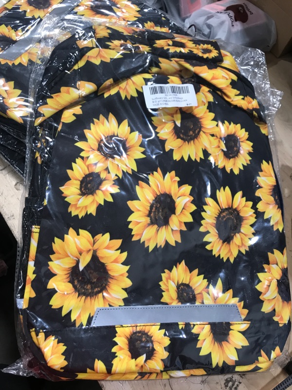 Photo 1 of Black sunflower backpack 