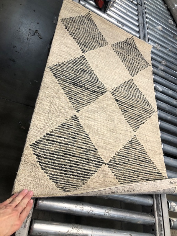 Photo 2 of * used item *
Chris Loves Julia x Loloi Francis Collection FRA-01 Beige / Charcoal 2'-3" x 3'-9" Accent Rug