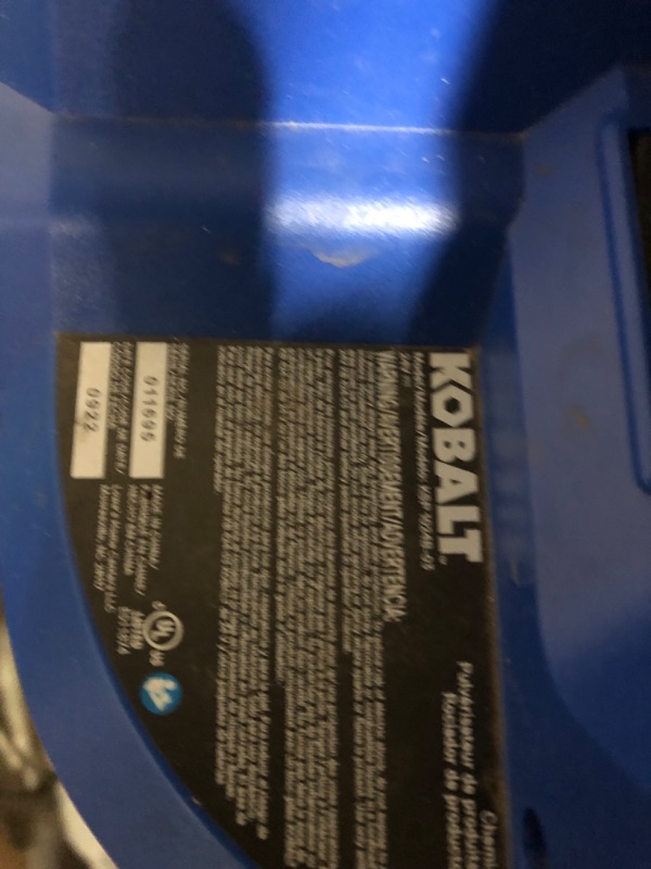 Photo 4 of **PARTS ONLY** Kobalt 2.11-gallon Plastic Handheld Sprayer