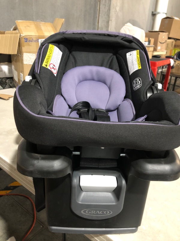 Photo 7 of * used * 
Graco SnugRide SnugLock 35 LX Featuring TrueShield Technology, Ion Black