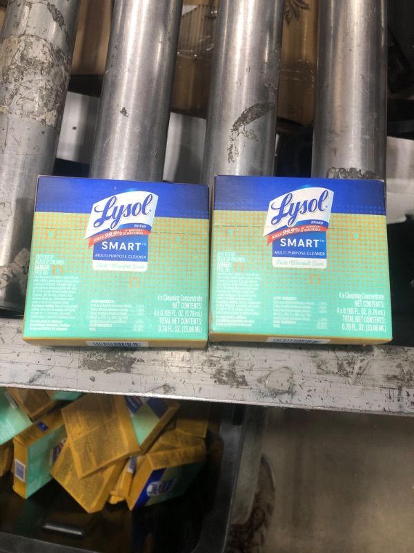 Photo 1 of 2 pack of Lysol Smart Refill Cartridges, 4 x 0.195FL.OZ (5.76mL) (Pack of 4) Fresh Waterfall Refill 4 Count (Pack of 1)