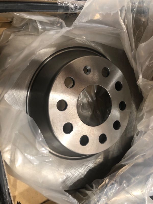 Photo 2 of Rear Dynamic Friction Company Disc Brake Rotor 600-73082 (1) For 2016-2018 Audi Q3, 2016-2018 Audi Q3 Quattro, 2016-2022 Audi TT Quattro Silver