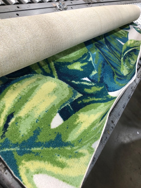 Photo 1 of 5 x 8 area rug green 
