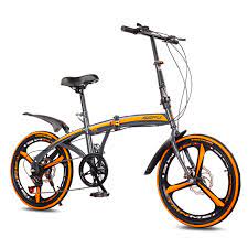 Photo 1 of *PARTS  ONLY* 20 Inch Bike Folding Bicycle Double Variable Speed Disc Brake One Piece Wheel Leisure Ride Instead Of Walking
