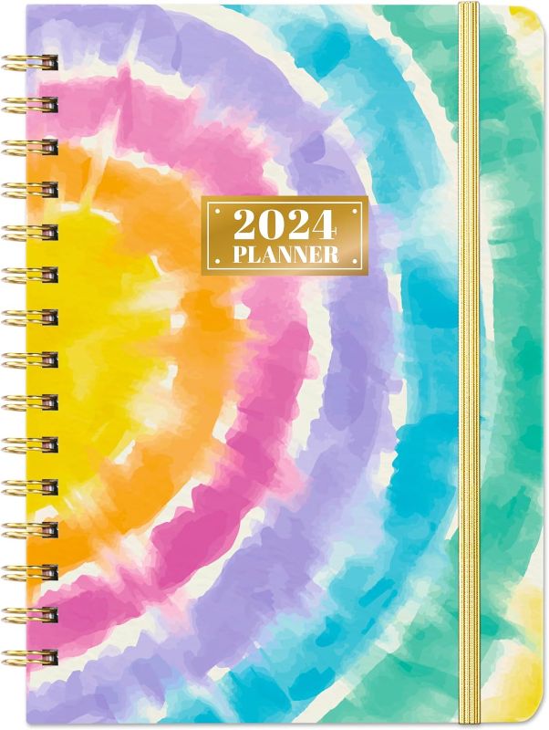 Photo 1 of 2024 Planner – January 2024 - December 2024, Planner 2024, Weekly & Monthly Planner 2024, 6.4" x 8.5", 2024 Planner with Tabs
