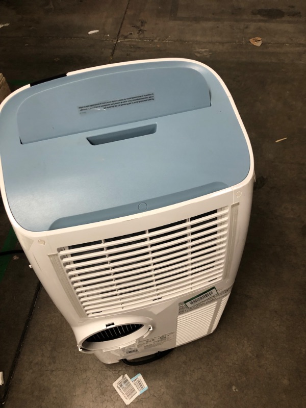 Photo 2 of ***SEE CLERK COMMENTS**SEE COMMENTS***
De'Longhi PACEX390UVcare-6AL WH PAC Portable Air Conditioner, Dehumidifier, Fan & UV-Carelight, 14000 BTU + UV CARE, White White 14,000 BTU, UV light protection, 700 sq ft Conditioner