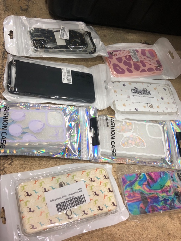 Photo 1 of CELL PHONE CASE BUNDLE --8 ITEMS 